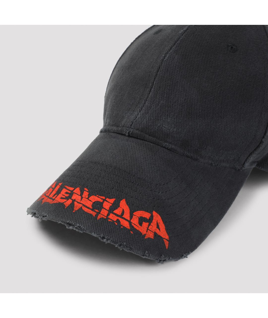 BALENCIAGA Серая хлопковая кепка/бейсболка, фото 3