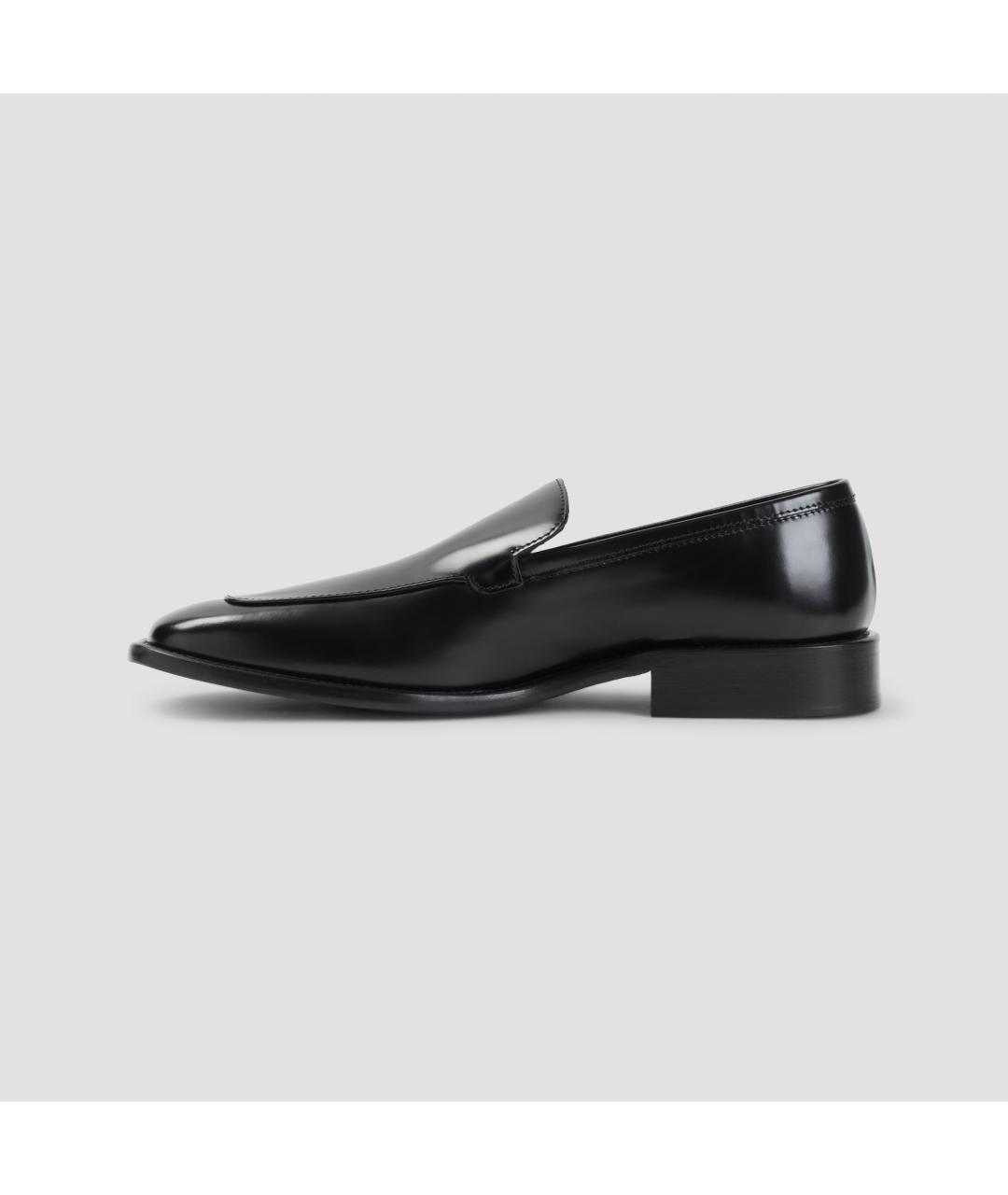ACNE STUDIOS Черные кожаные лоферы, фото 3