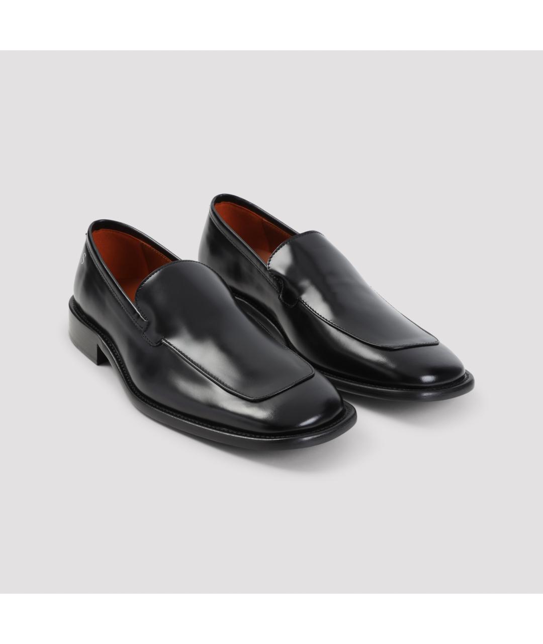 ACNE STUDIOS Черные кожаные лоферы, фото 4