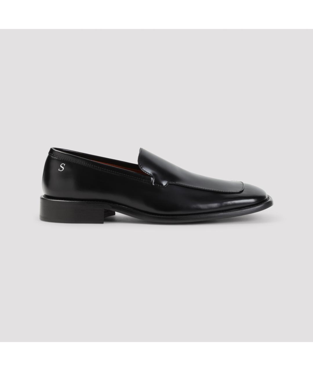 ACNE STUDIOS Черные кожаные лоферы, фото 2
