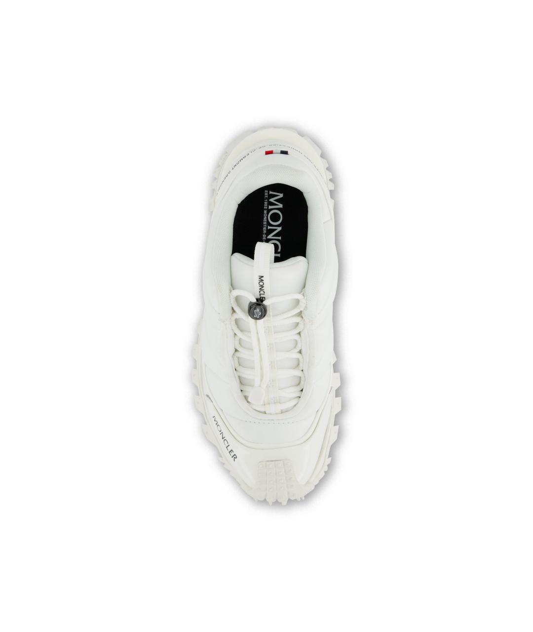 MONCLER Белые кроссовки, фото 4