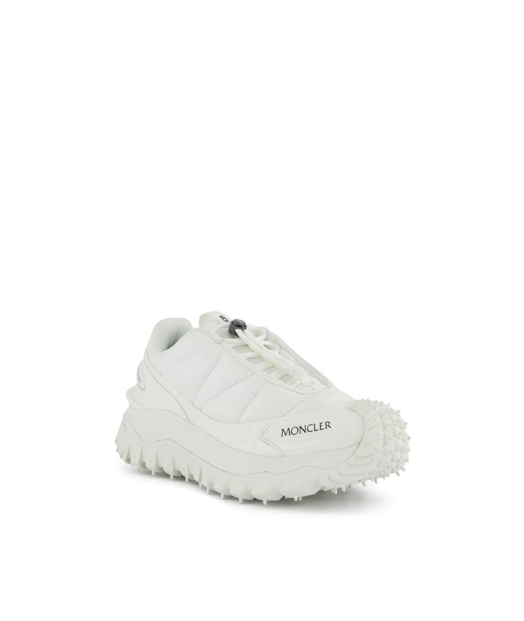 MONCLER Белые кроссовки, фото 2