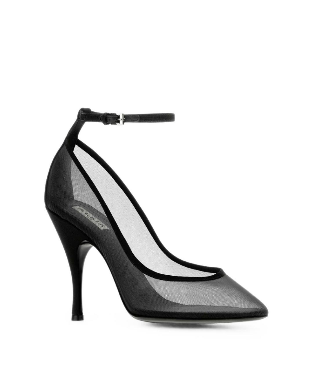 ALAIA Черные текстильные ботинки, фото 2