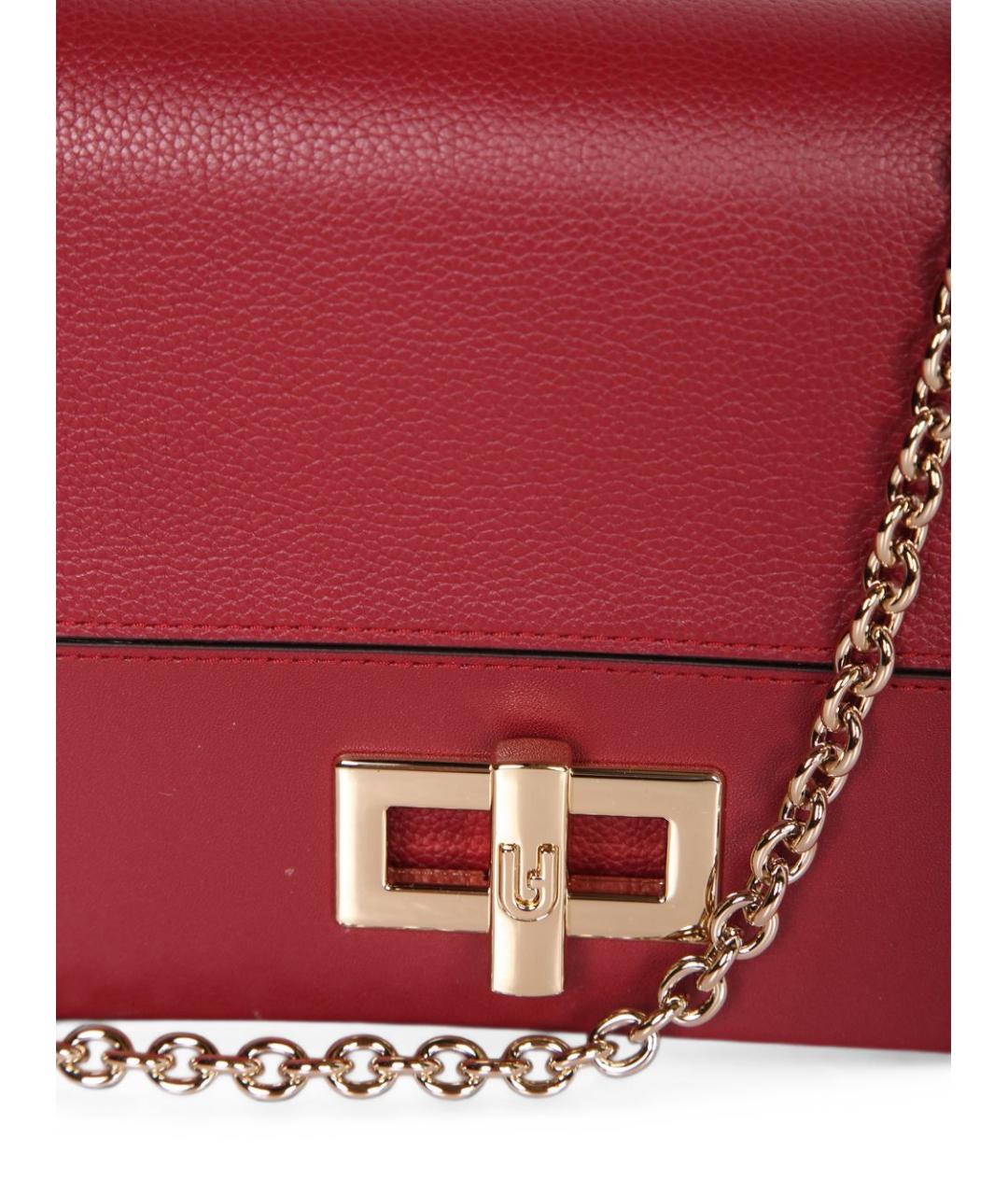 FURLA Красная кожаная сумка через плечо, фото 3