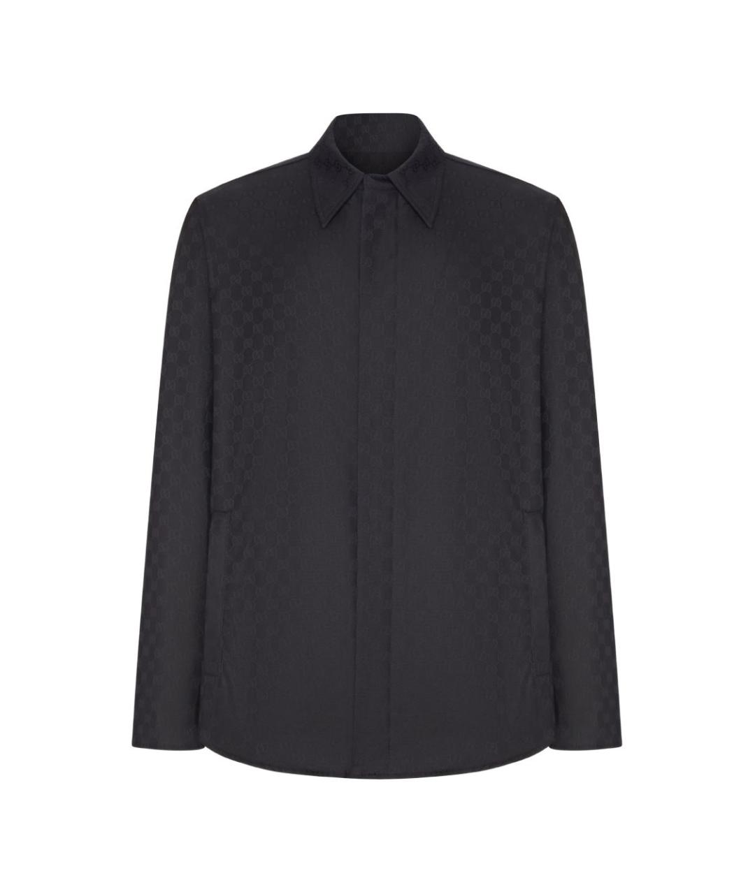 GUCCI Черная хлопковая куртка, фото 3