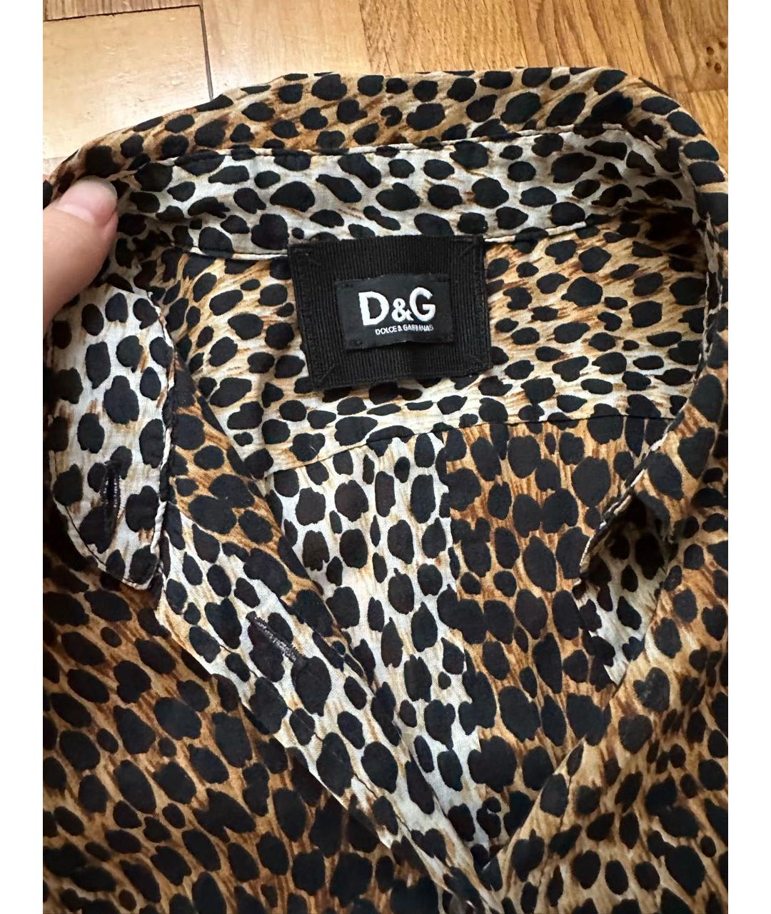 DOLCE&GABBANA Мульти хлопковая блузы, фото 3