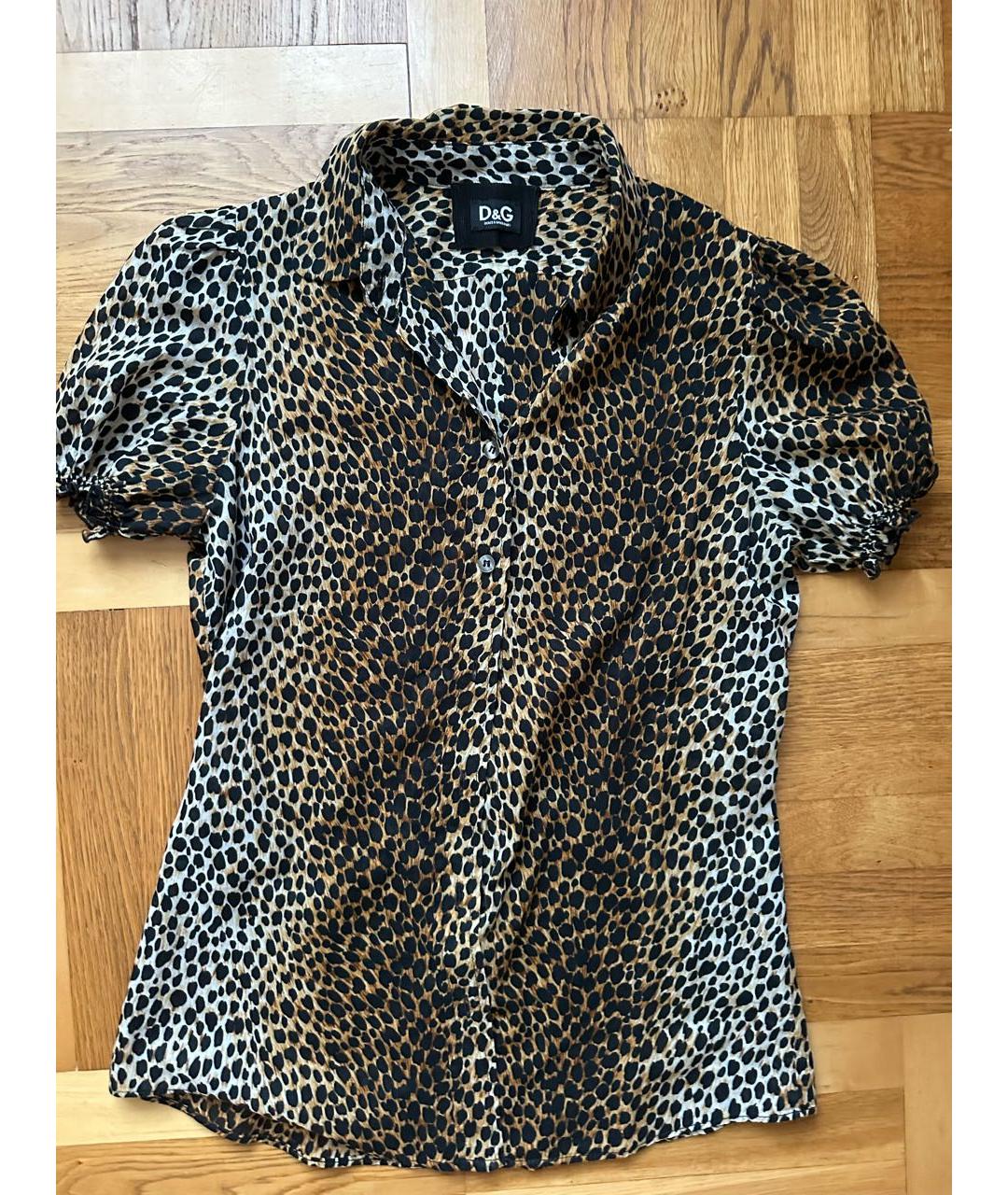 DOLCE&GABBANA Мульти хлопковая блузы, фото 6