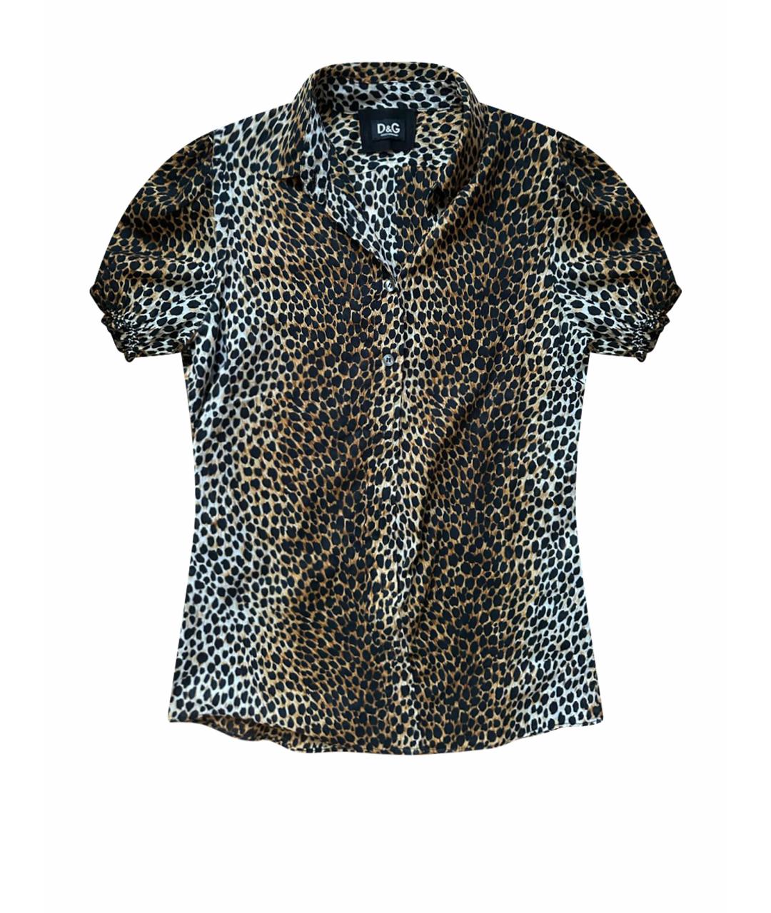 DOLCE&GABBANA Мульти хлопковая блузы, фото 1