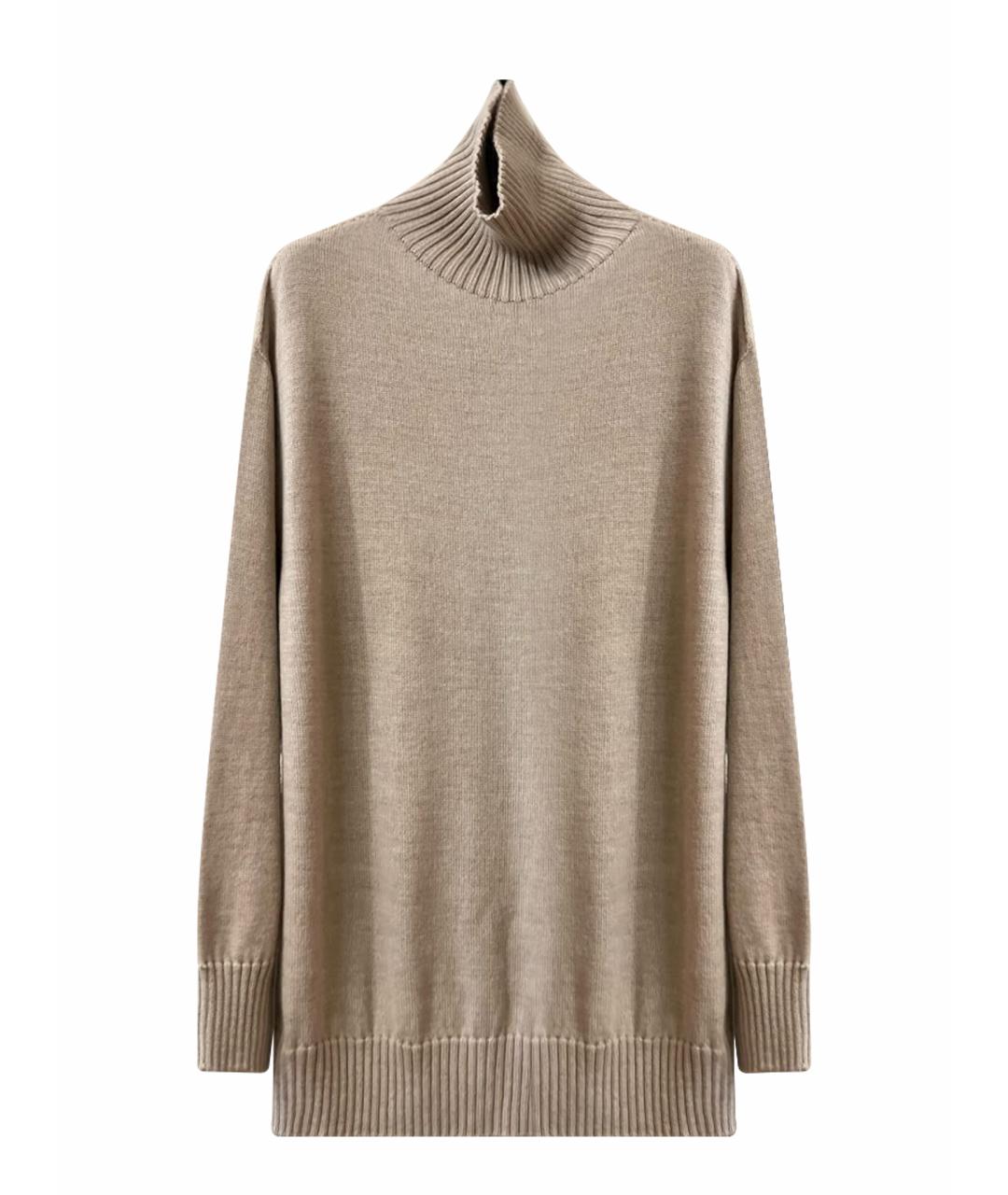 MAX MARA Бежевый кашемировый джемпер / свитер, фото 1