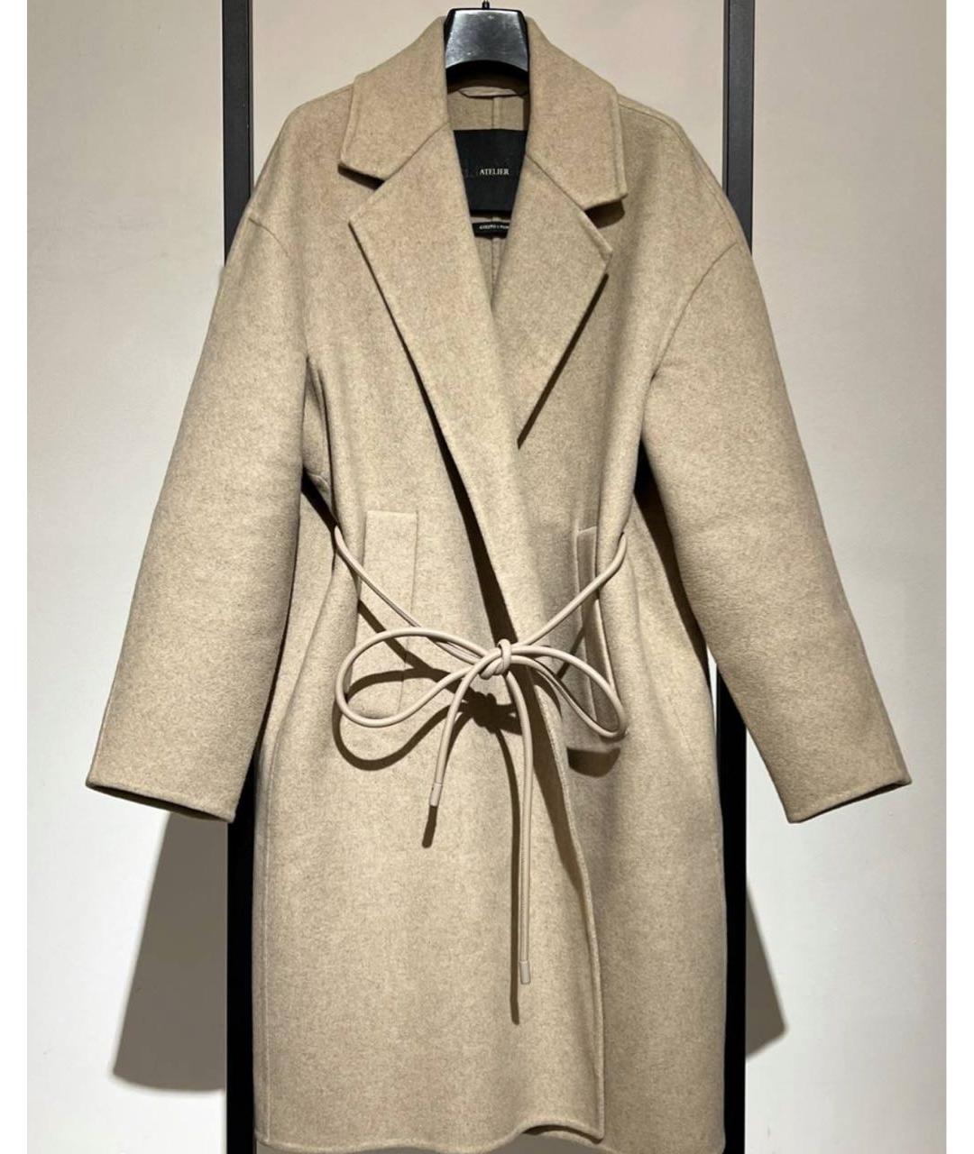 MAX MARA Бежевый кашемировый джемпер / свитер, фото 8