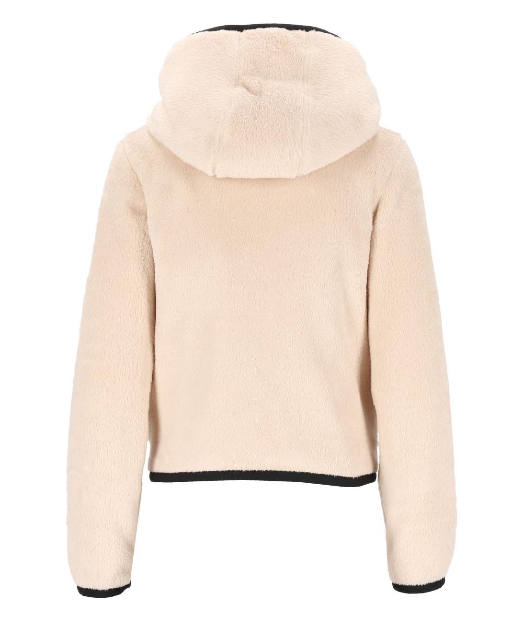 MONCLER GRENOBLE Бежевая полиэстеровая куртка, фото 2