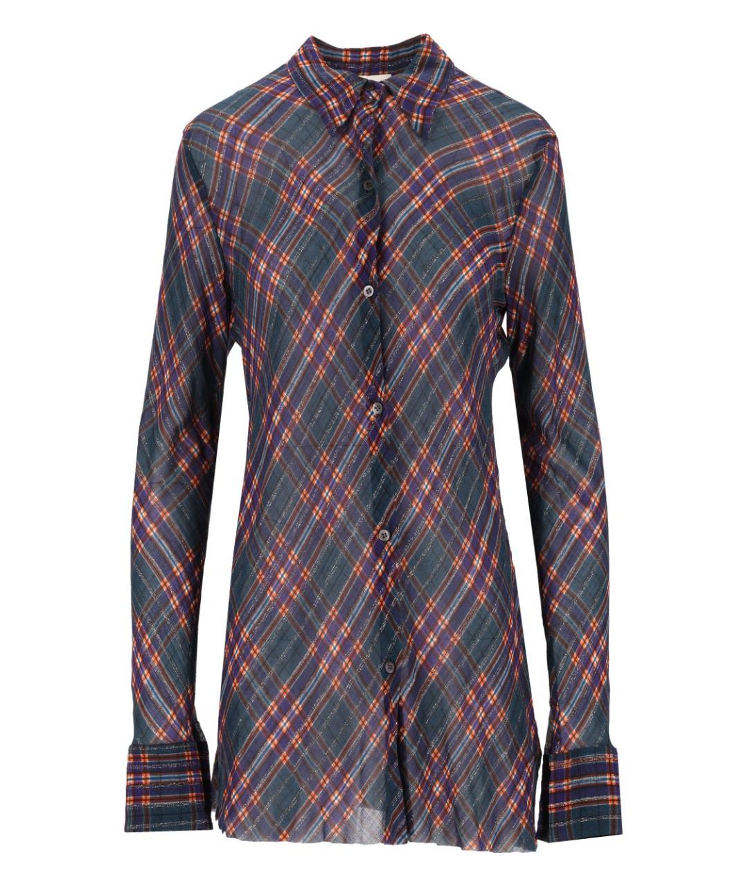 DRIES VAN NOTEN Мульти вискозная рубашка, фото 1