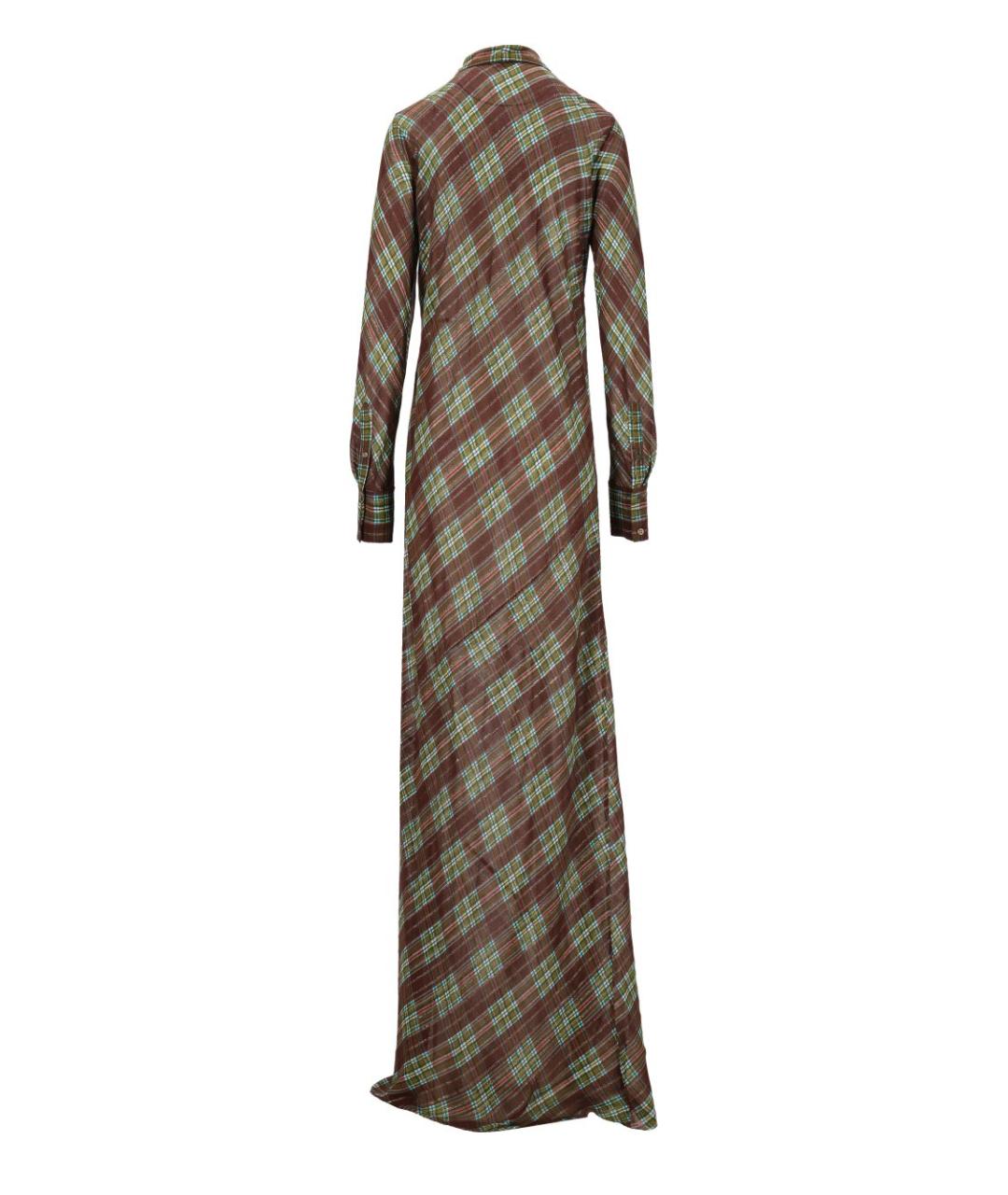 DRIES VAN NOTEN Мульти креповое повседневное платье, фото 2