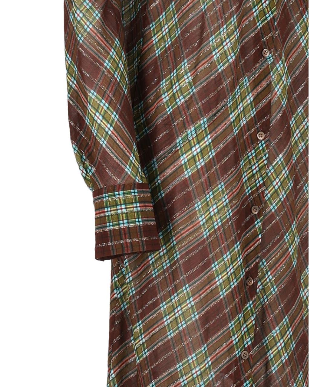 DRIES VAN NOTEN Мульти креповое повседневное платье, фото 4