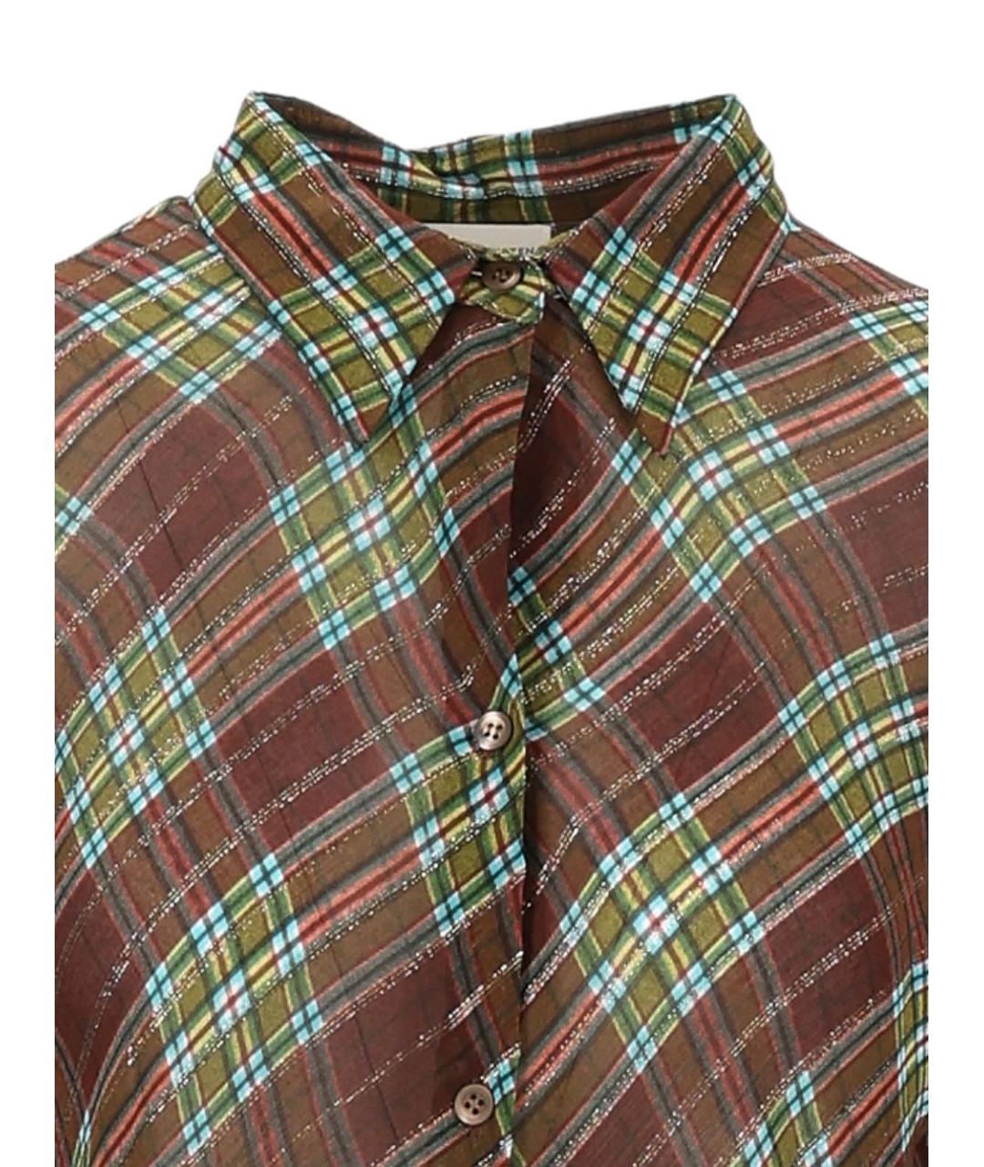 DRIES VAN NOTEN Мульти креповое повседневное платье, фото 3
