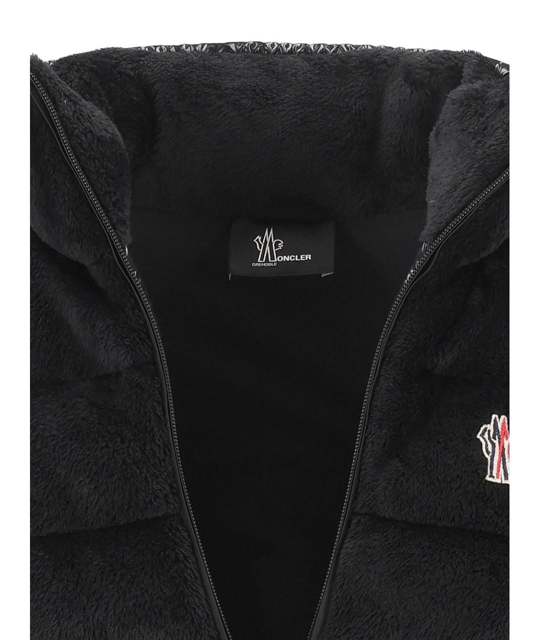 MONCLER GRENOBLE Черная синтетическая куртка, фото 6