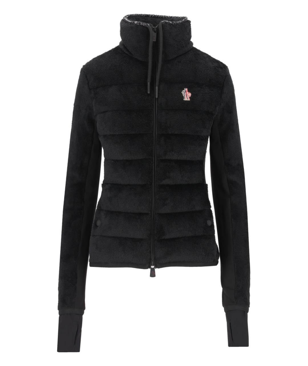 MONCLER GRENOBLE Черная синтетическая куртка, фото 1