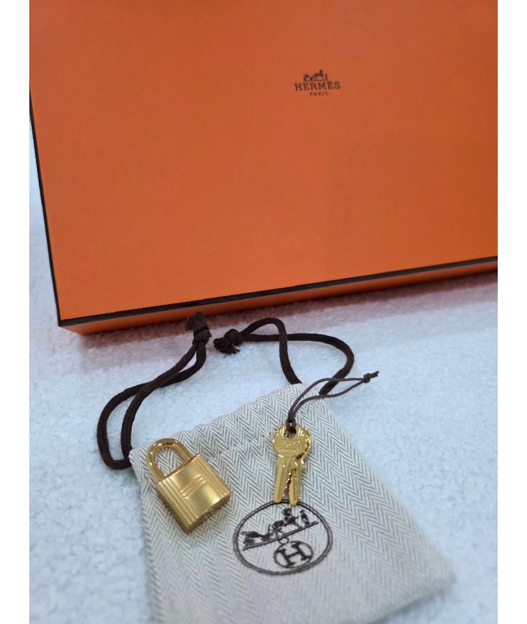 HERMES Темно-синяя кожаная сумка с короткими ручками, фото 5