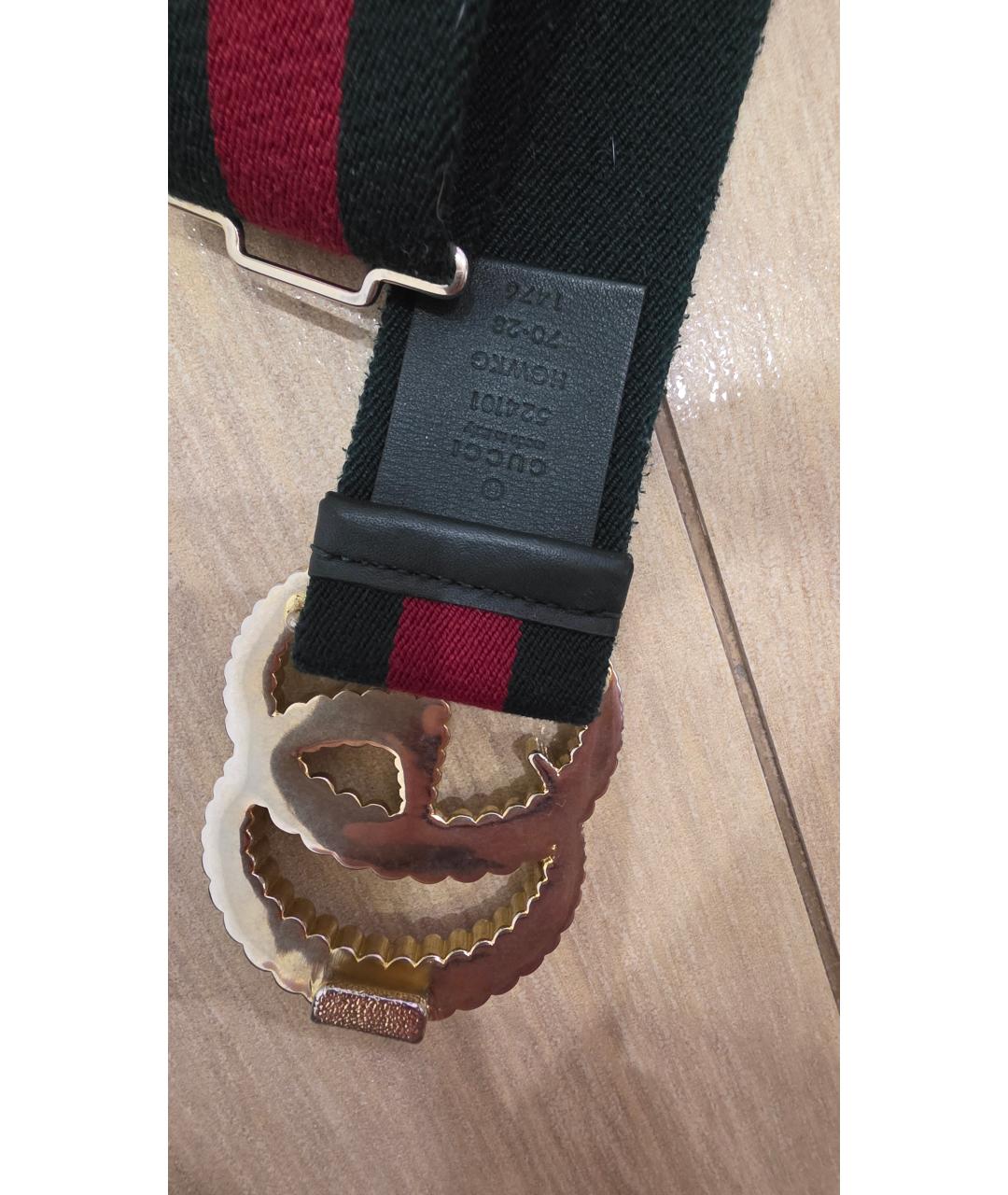 GUCCI Зеленый ремень, фото 3