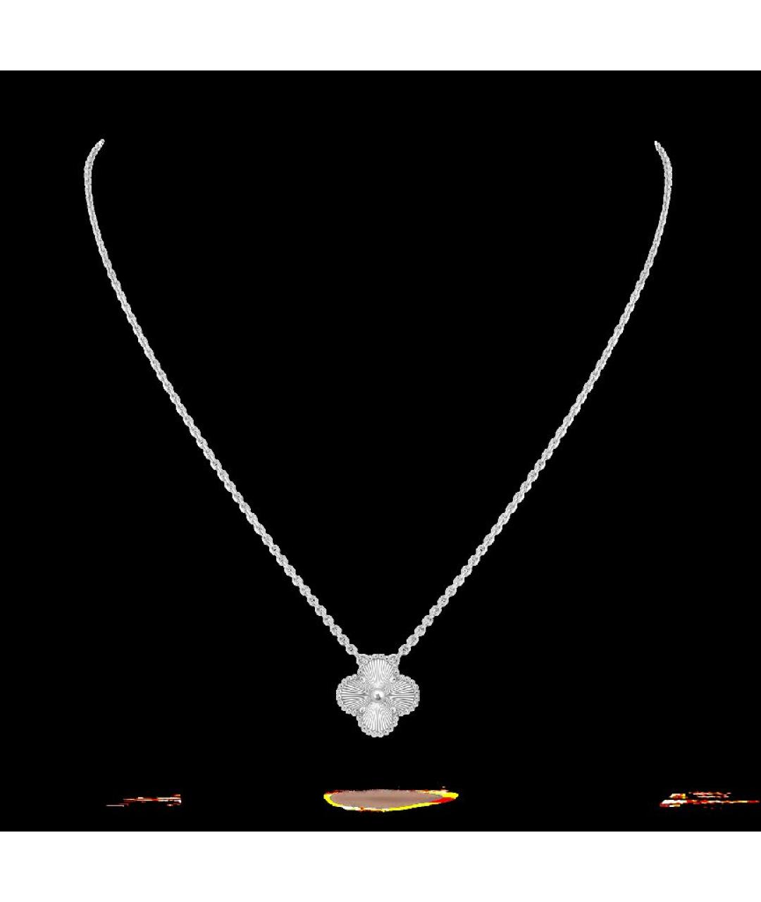 VAN CLEEF & ARPELS Серебряное колье из белого золота, фото 2