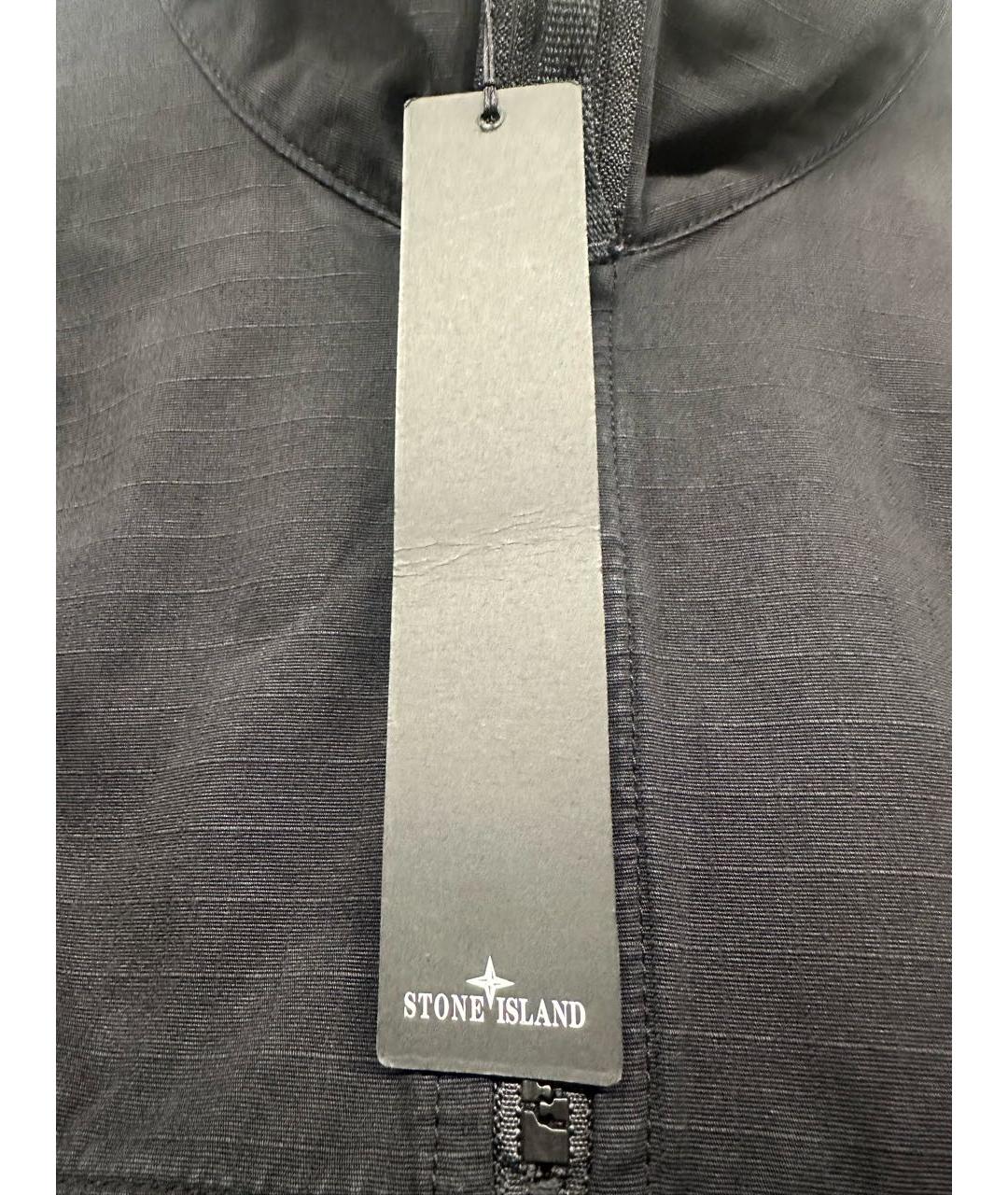 STONE ISLAND Черная куртка, фото 6