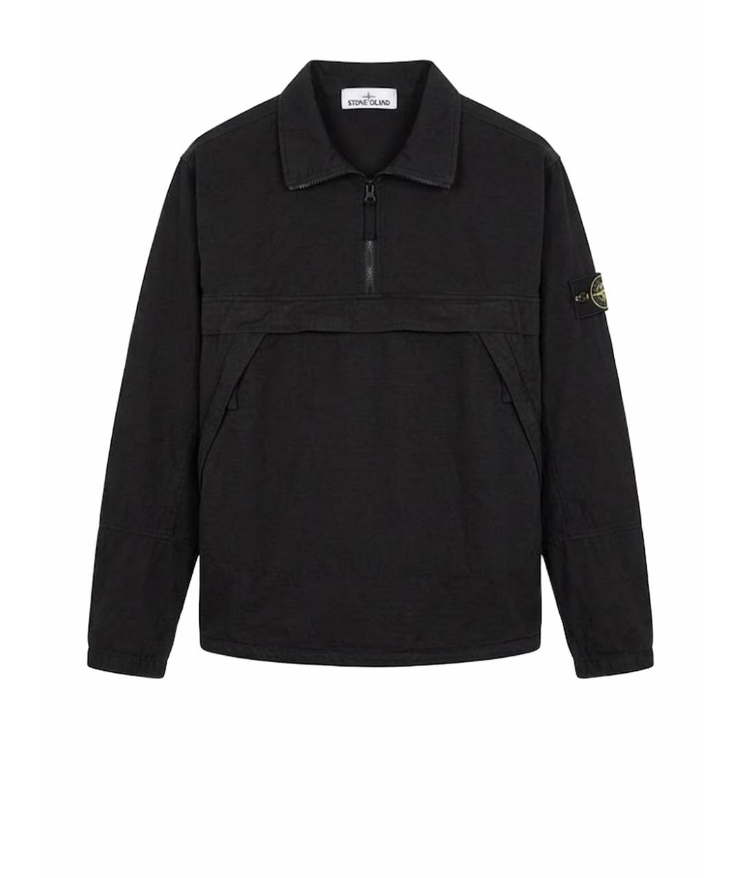 STONE ISLAND Черная куртка, фото 1