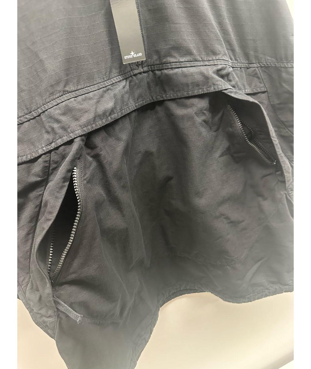 STONE ISLAND Черная куртка, фото 4