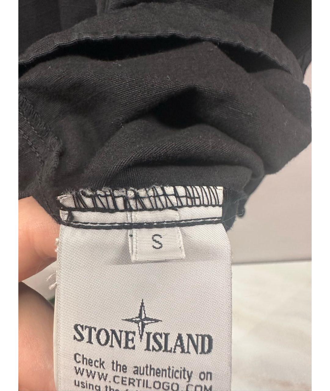 STONE ISLAND Черная куртка, фото 7