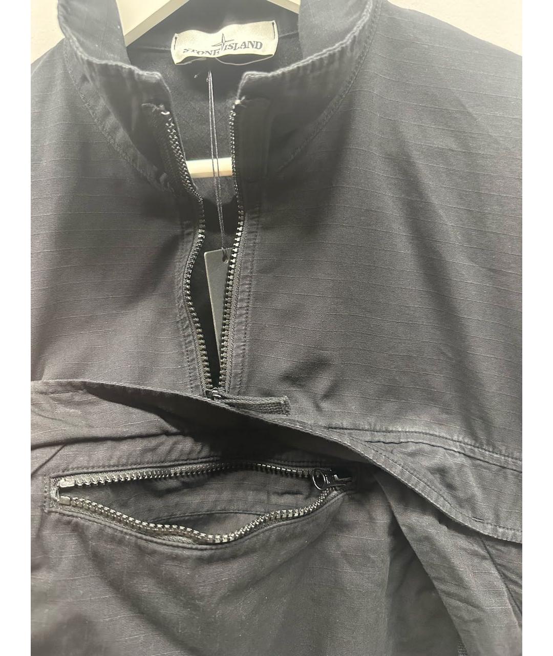 STONE ISLAND Черная куртка, фото 8