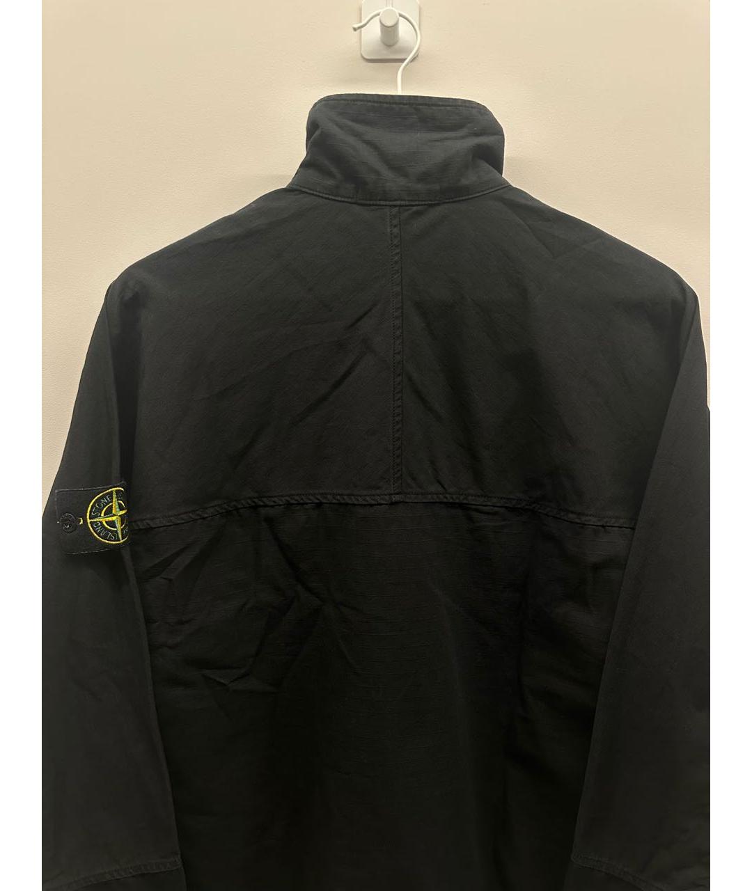 STONE ISLAND Черная куртка, фото 3