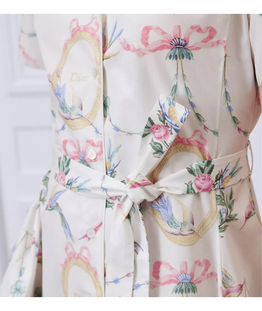 CHRISTIAN DIOR Хлопковое повседневное платье, фото 5