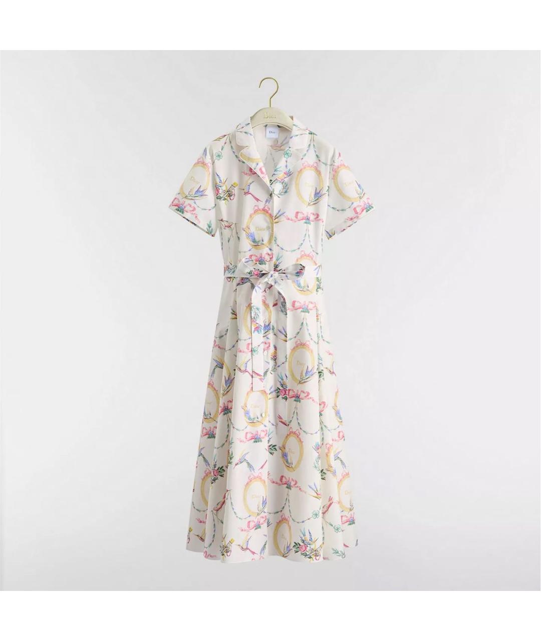 CHRISTIAN DIOR Хлопковое повседневное платье, фото 8