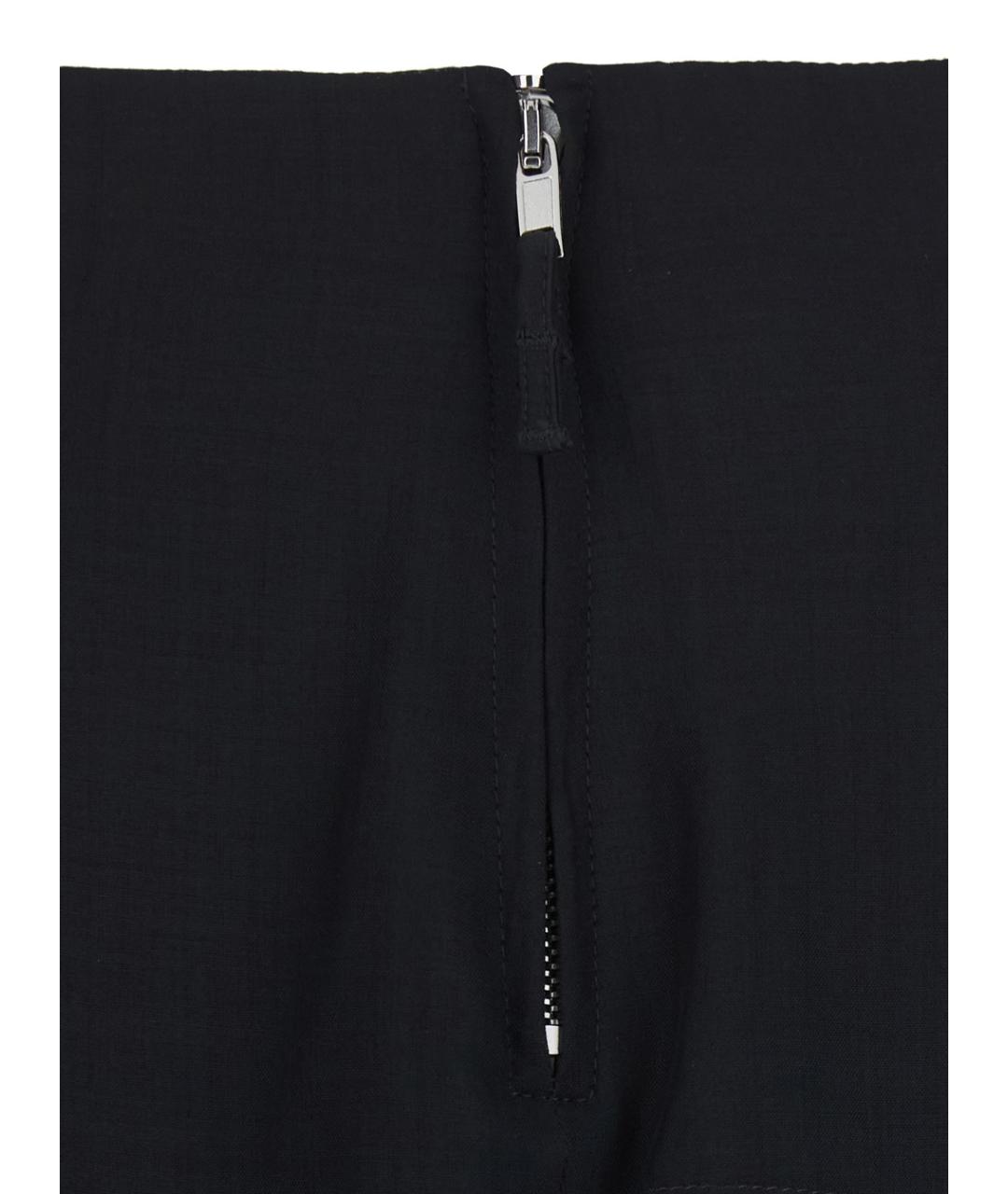 RICK OWENS Черная юбка миди, фото 2