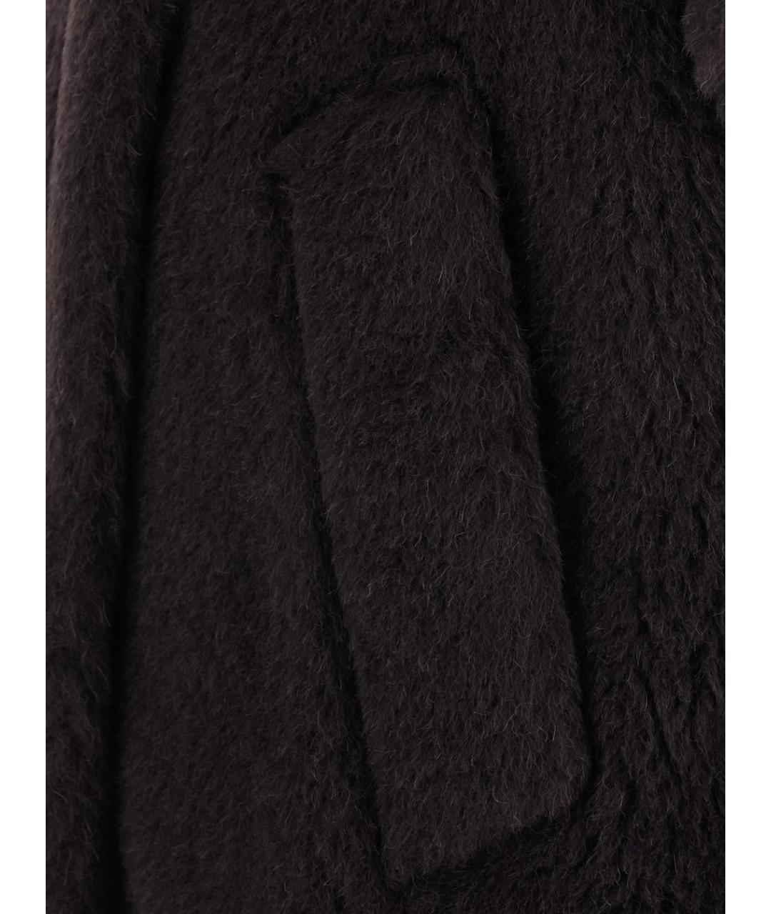 MAX MARA Коричневое шерстяное пальто, фото 3