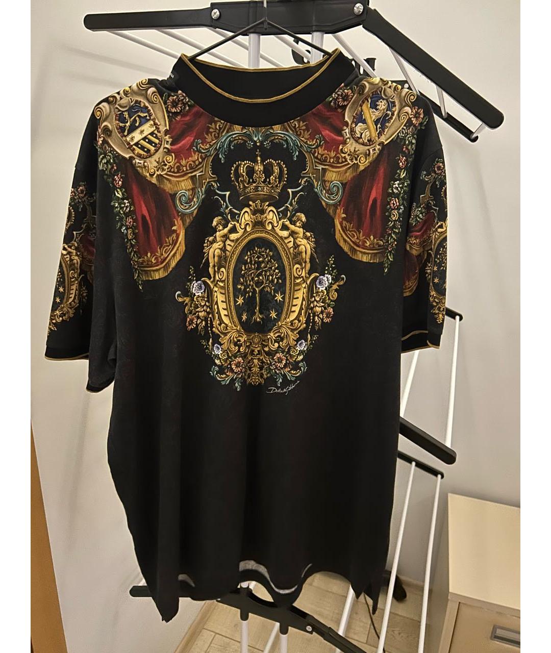 DOLCE&GABBANA Хлопковая футболка, фото 4