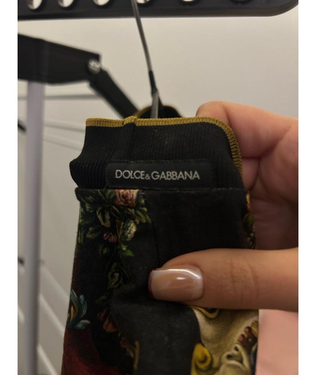 DOLCE&GABBANA Хлопковая футболка, фото 3