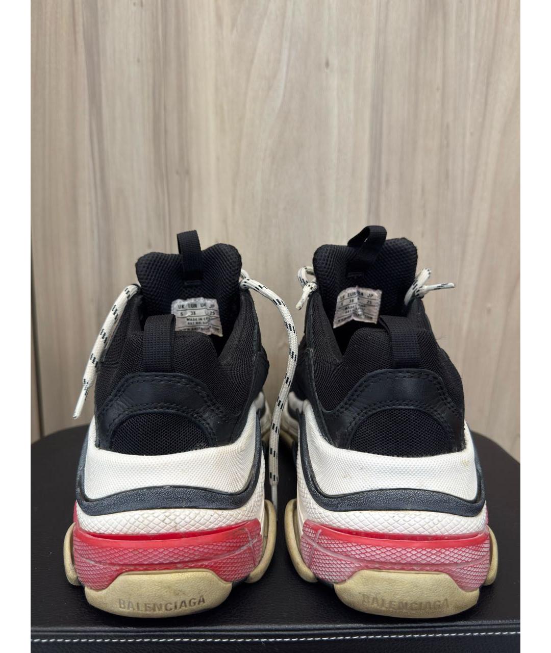 BALENCIAGA Черные кроссовки, фото 6