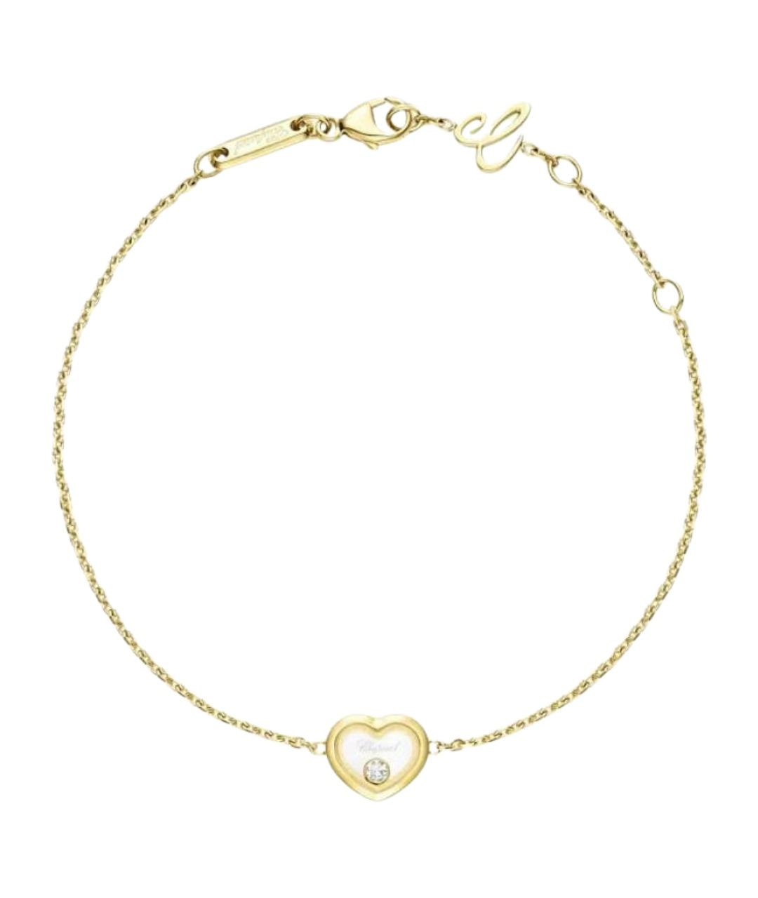 CHOPARD Золотой браслет из желтого золота, фото 4