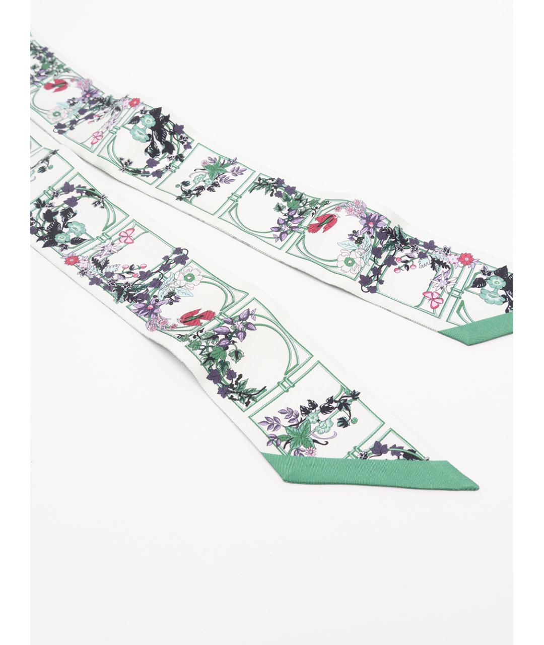 GUCCI Мульти шелковый шарф, фото 2
