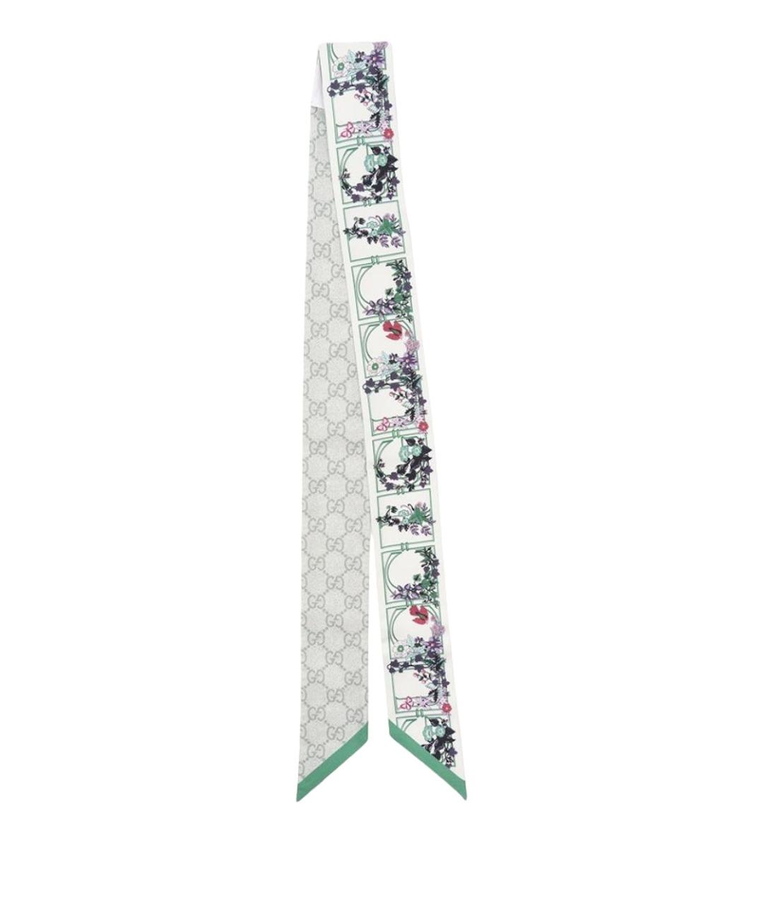 GUCCI Мульти шелковый шарф, фото 1