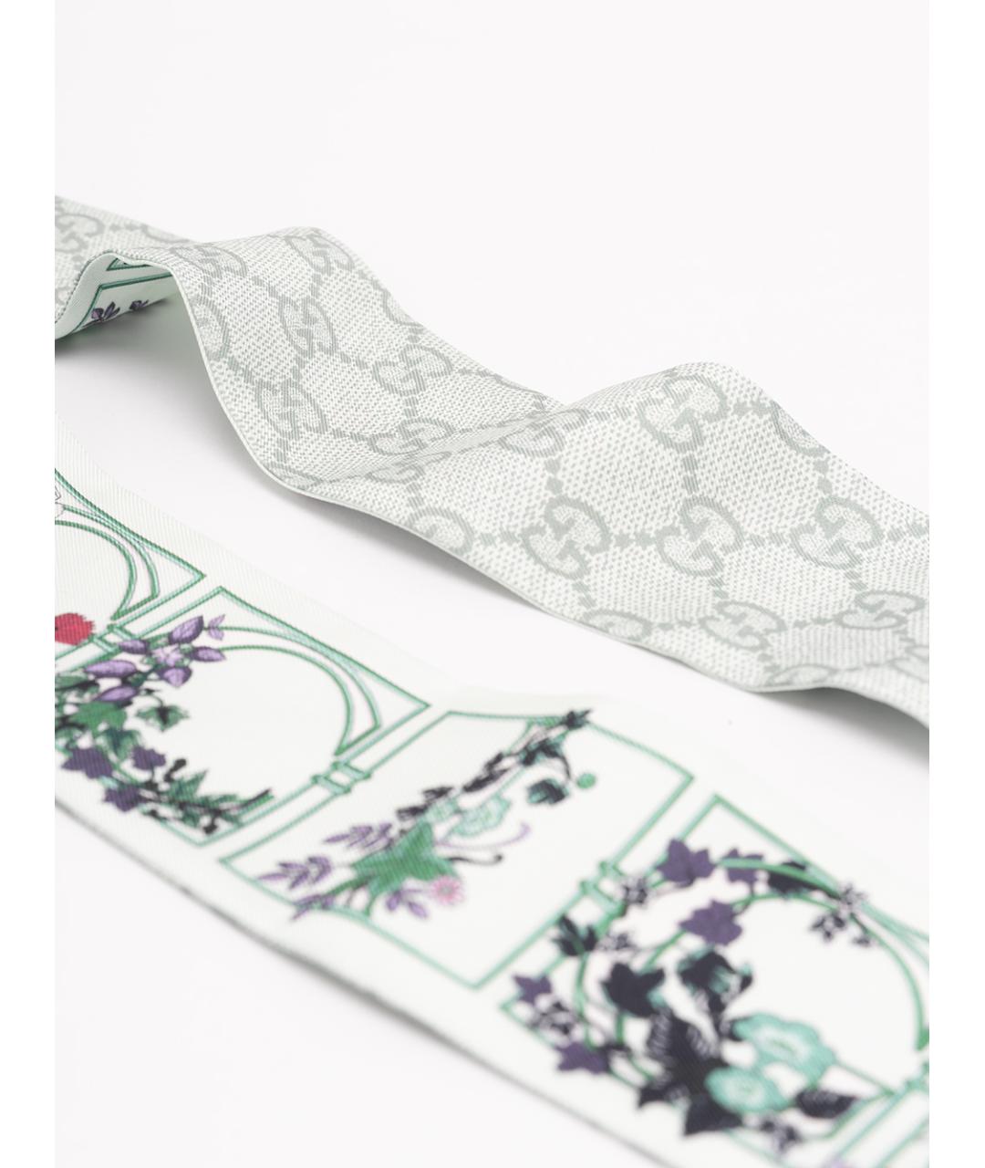 GUCCI Мульти шелковый шарф, фото 3