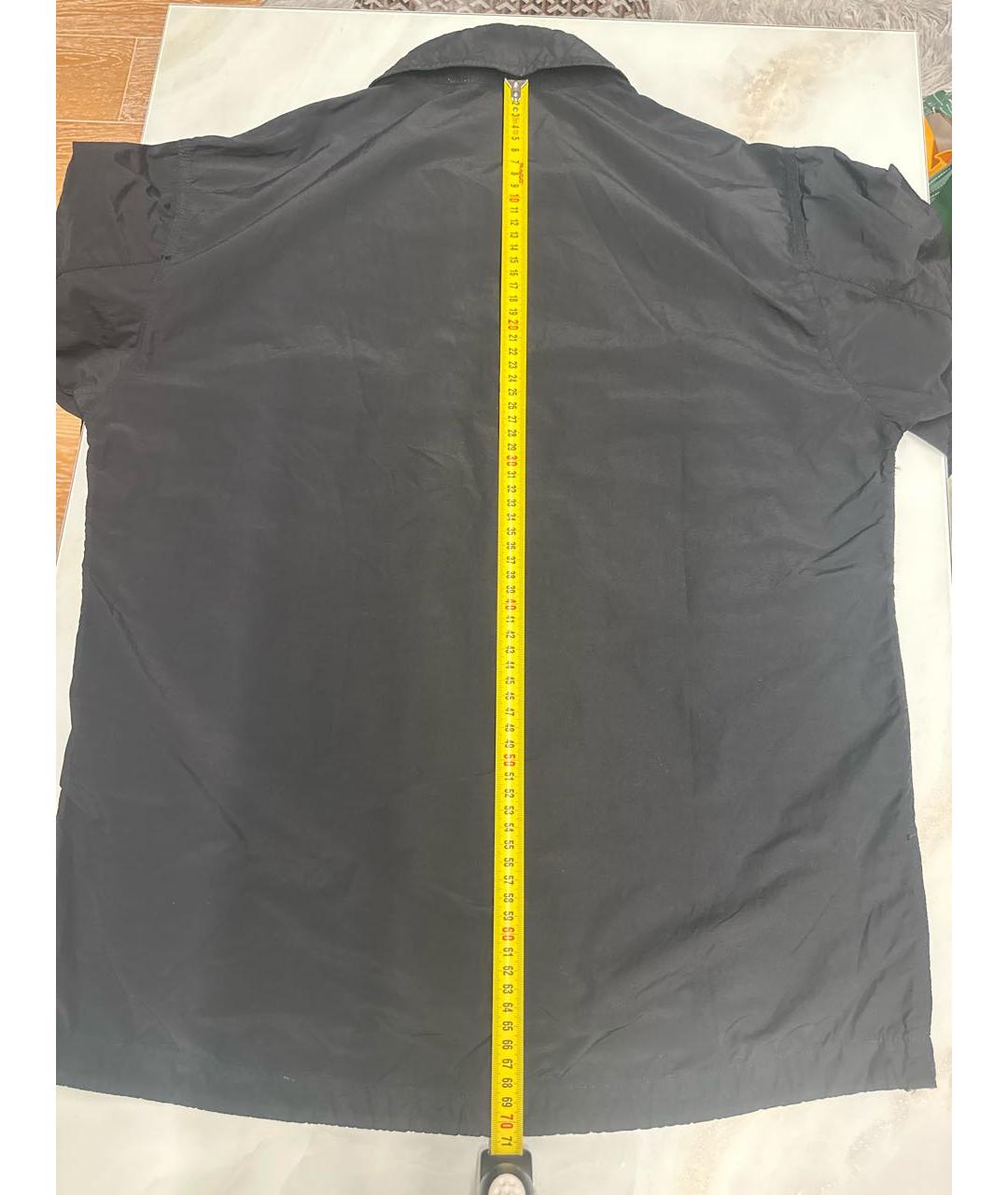 STONE ISLAND Черная нейлоновая куртка, фото 7