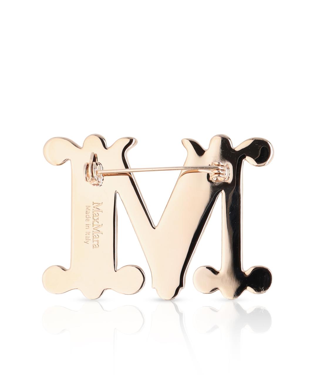 MAX MARA Серебряная металлическая булавка / брошь, фото 2