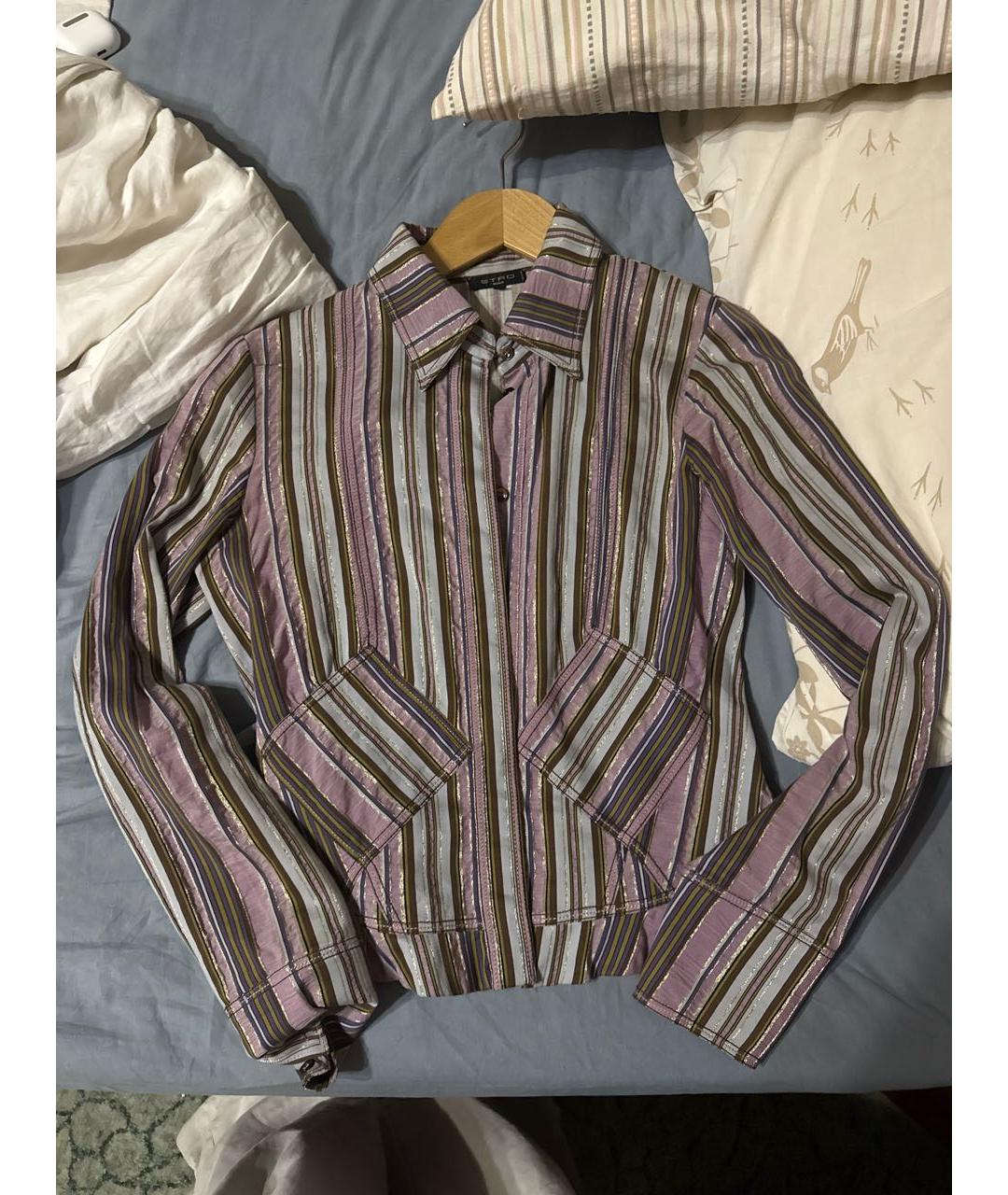 ETRO Мульти хлопковая рубашка, фото 5