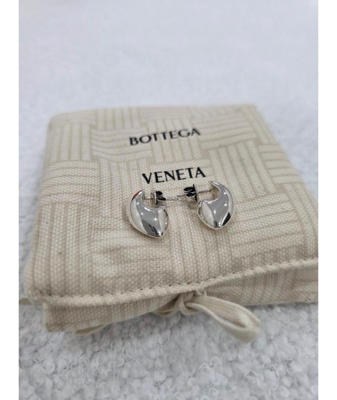 BOTTEGA VENETA Серебряные серебряные серьги, фото 4