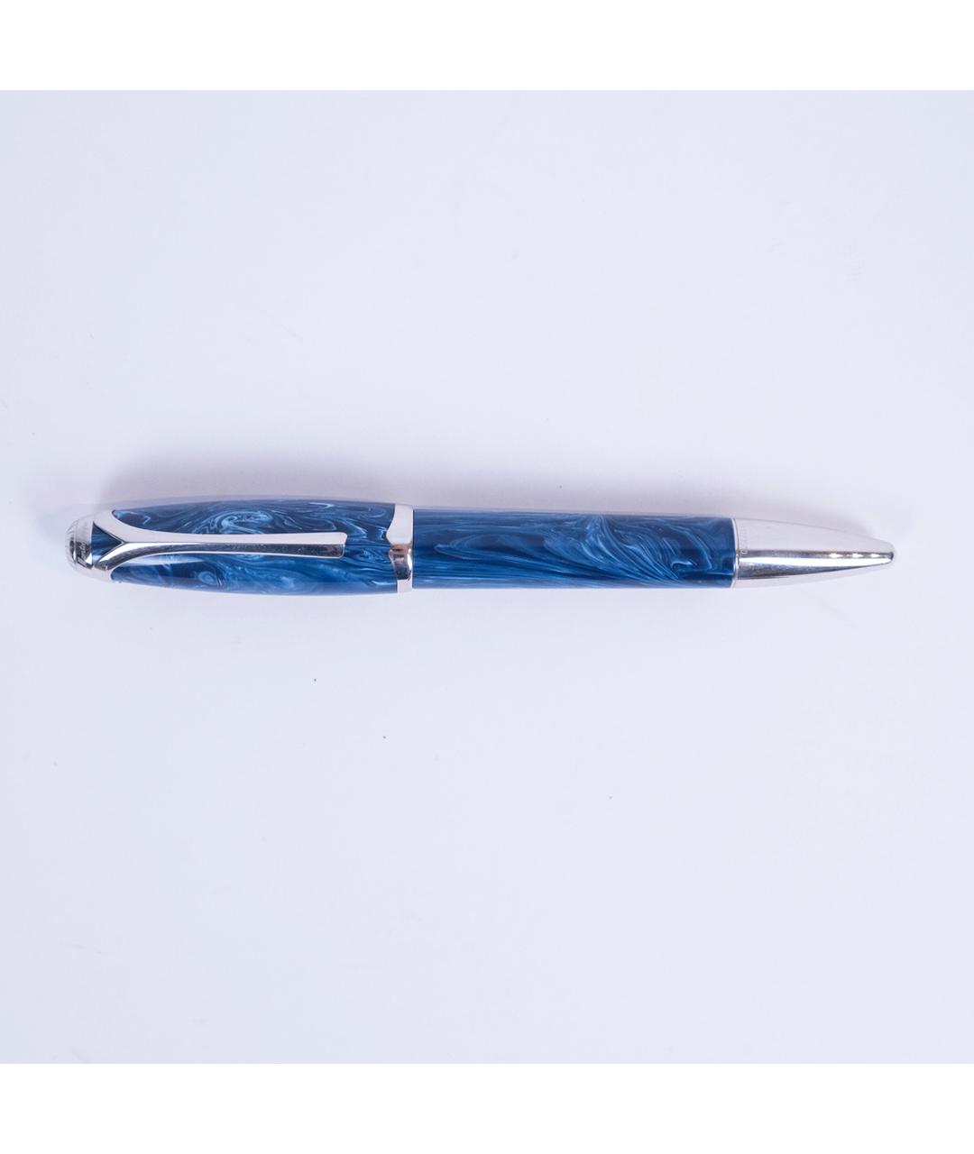 MONTEGRAPPA Голубая металлическая шариковая ручка, фото 2