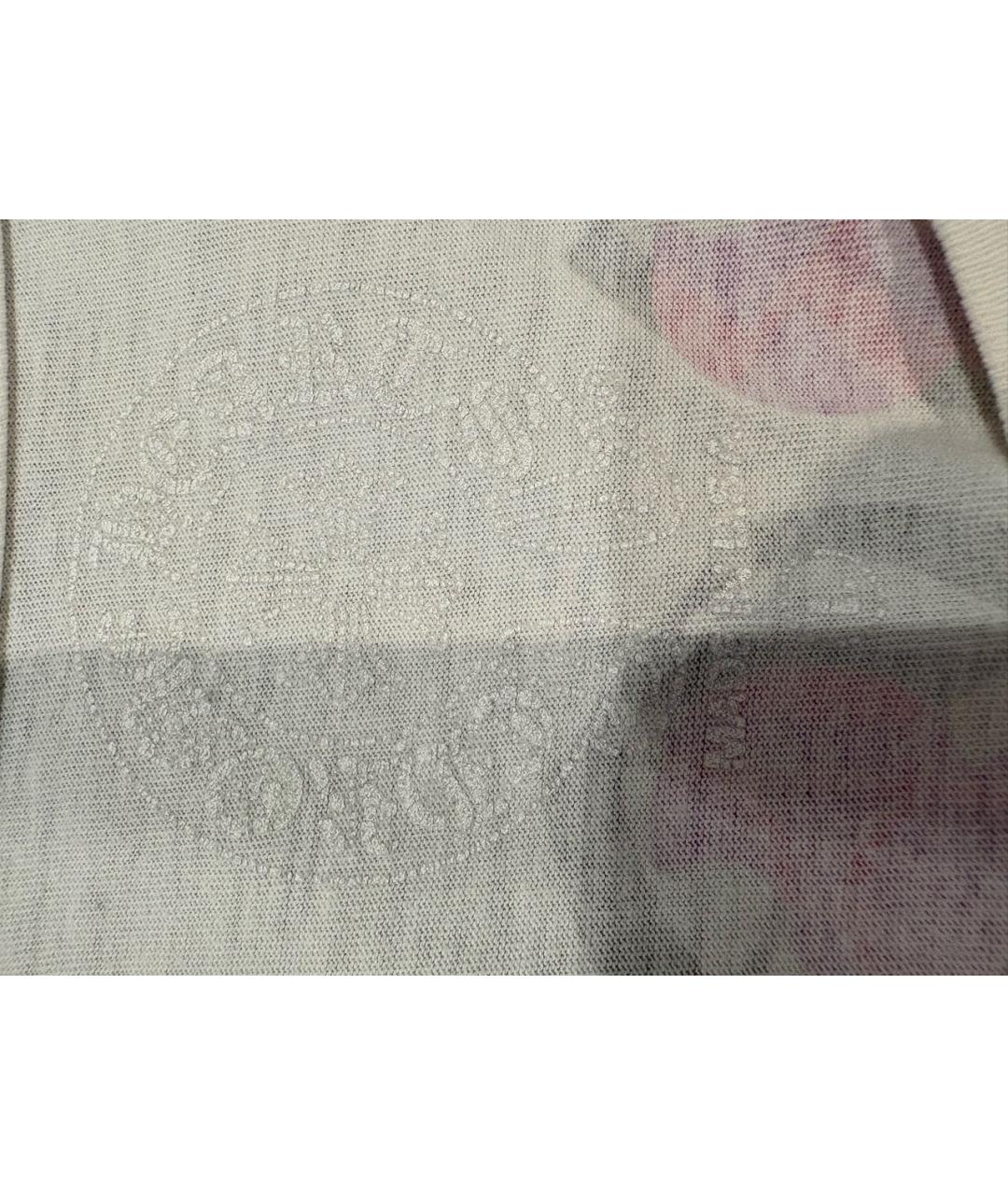 CHROME HEARTS Белая хлопковая футболка, фото 8