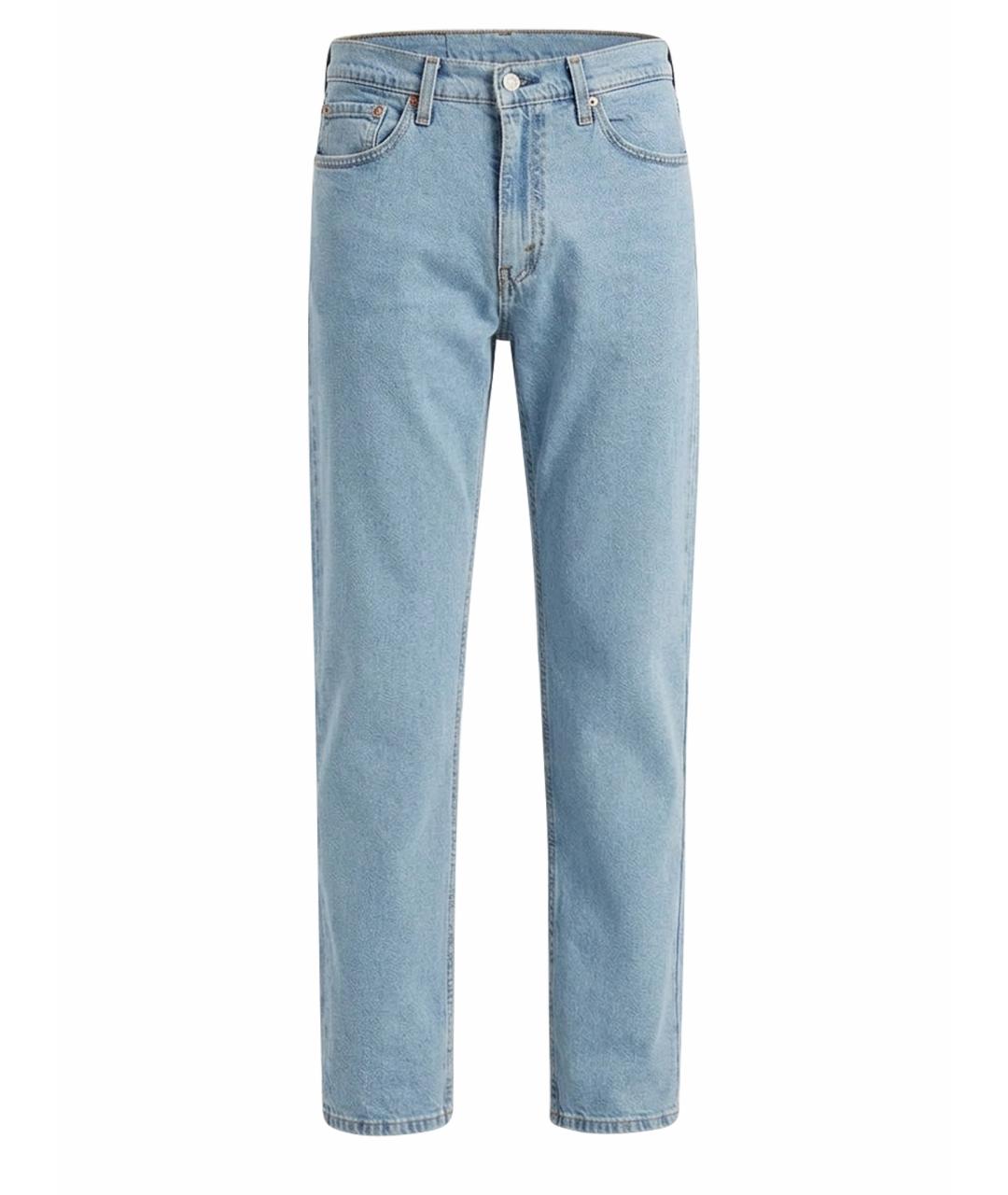 LEVI'S Голубые хлопко-полиэстеровые джинсы скинни, фото 1