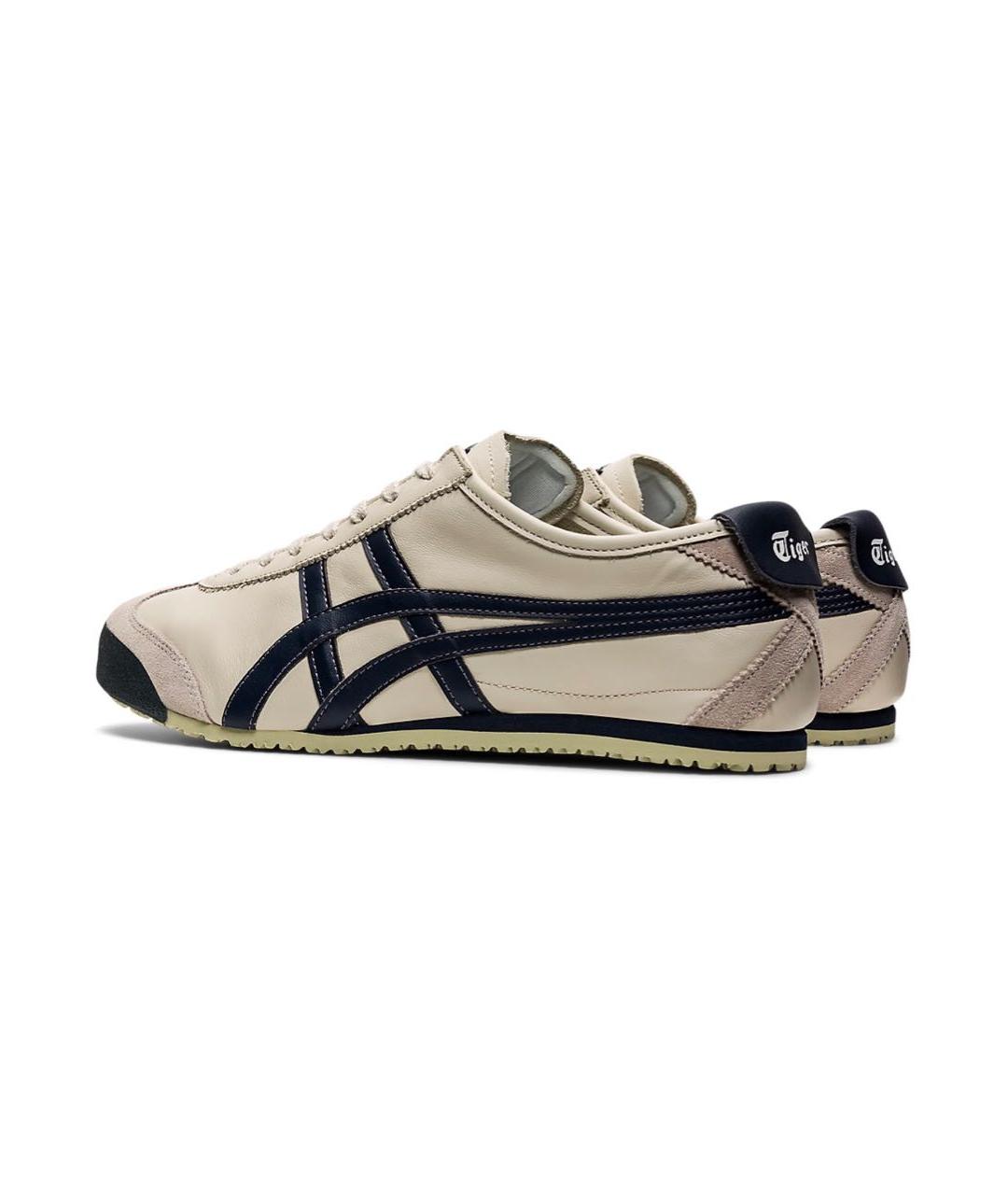 ONITSUKA TIGER Голубые кожаные кеды, фото 2