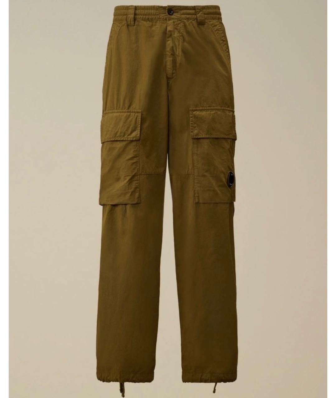 CP COMPANY Коричневые хлопковые повседневные брюки, фото 7